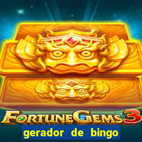 gerador de bingo de palavras